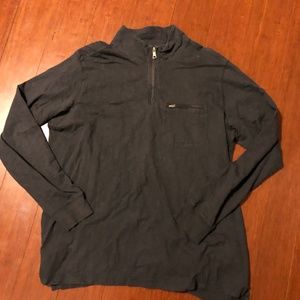 Eddie Bauer Half Zip 100% Organic Cotton
